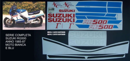 Suzuki 500 gamma 87 - suzuki, rg