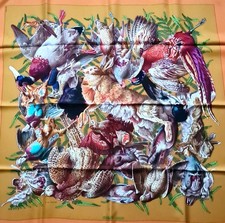 HERMES PARIS 90 FOULARD CON