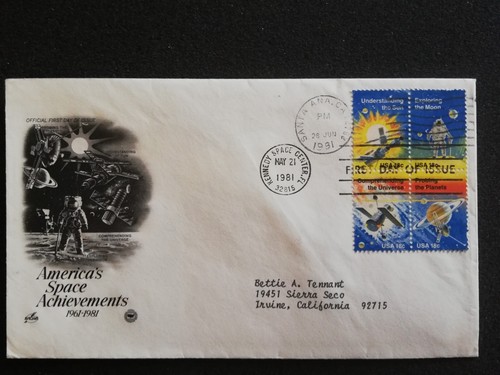 Fdc usa 1981 i - i, successi