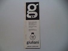 advertising Pubblicità 1961