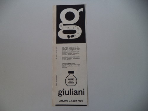 Advertising pubblicità 1961 - advertising,