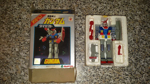 Robot gundam mini clover - gundam,
