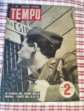 Tempo 1942 Giornale 2gm Regio