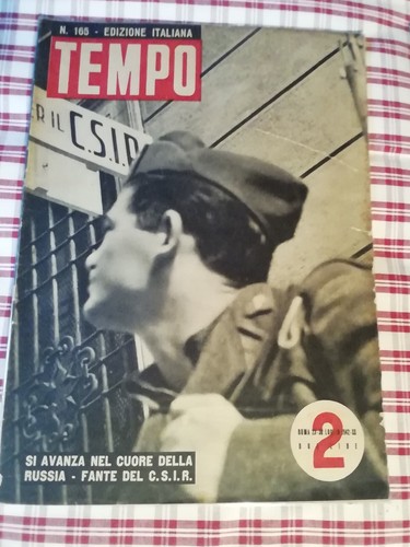 Tempo 1942 giornale - giornale, 2gm