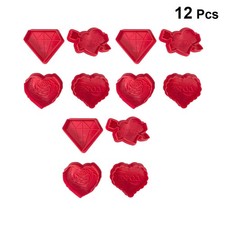  12pcs stampi in plastica a