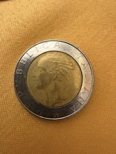Moneta Da 500 Lire Del 1987 In