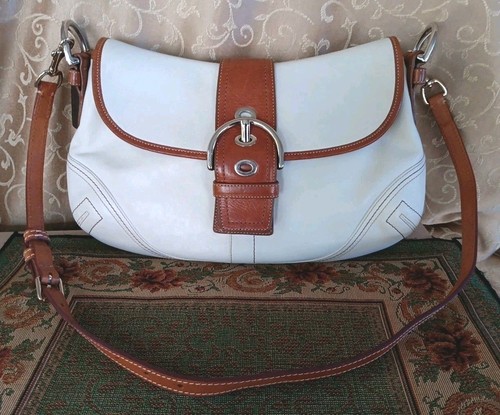 Borsa coach usata avorio - usata,