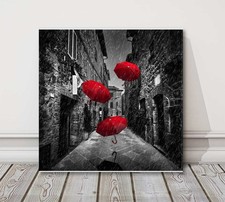 quadro su tela strada