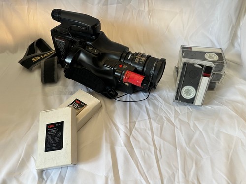 Videocamera vintage sharp - videocamera,