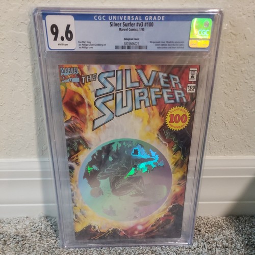 Silver surfer 100 cgc 6 - silver,