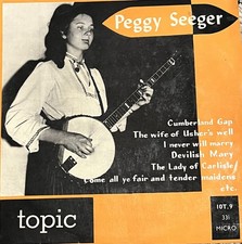 Peggy Seeger 10” LP 1957