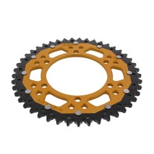 Pignone alluminio oro 45 denti 525 divisione per Suzuki GSX-R 600 UF anno 2011-2016