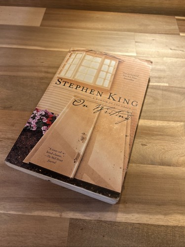 Stephen king writing a - on,