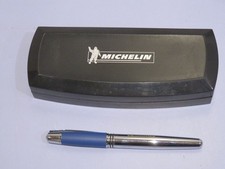vecchia penna a sfera pubblicitaria pneumatici MICHELIN con custodia cofanetto