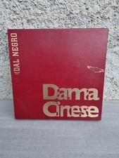 DAMA CINESE in legno DAL NEGRO Chinese Checkers Versione grande 38 cm 