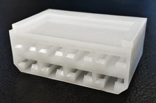 CONNETTORE SERIE 250 6,3 PORTA FEMMINA 8 VIE HOUSING PER AUTO MOTO CAMPER 3 PZ