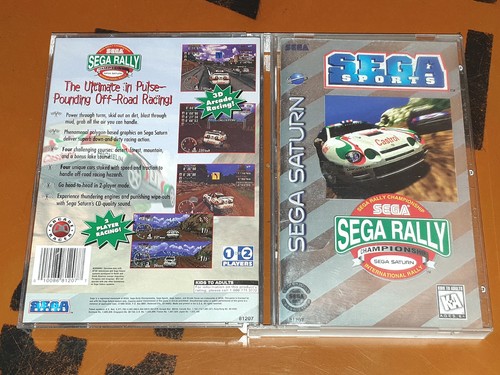 Sega saturn rally - sega,