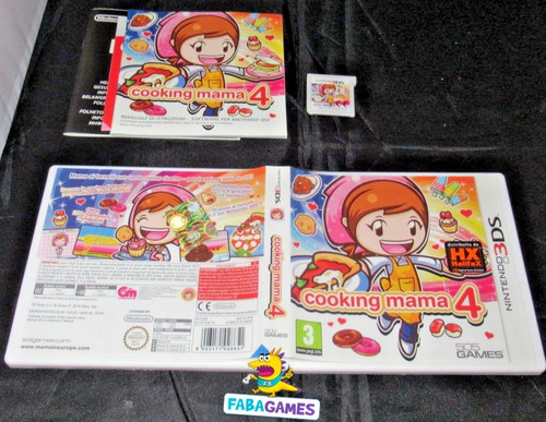 3ds cooking mama - cooking, 4