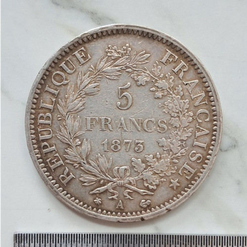 1875 francia franchi - 1875,
