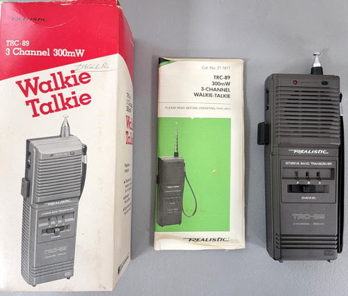 Walkie talkie vintage - walkie,