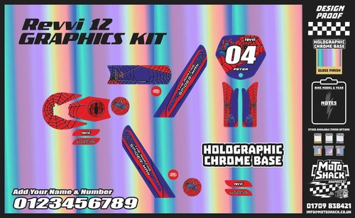 Revvi kit cromo olografico - 12,