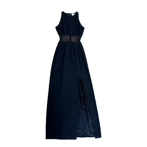 Maxi abito donna nero rimini - abito,