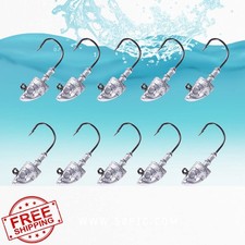 10 Jig Heads Esche da Pesca in