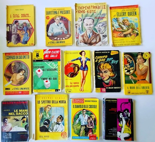 Lotto giallo vintage 13 - lotto,
