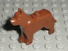 LEGO RedBrown Dog Wolf Ref 48812 / Set 9247 7237 5612 8403 10176 7744 7637 7566