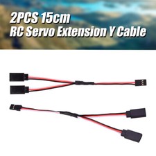 2x 15cm RC Servo Prolunga Y