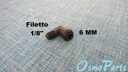 Raccordo gomito attacco rapido - raccordo,