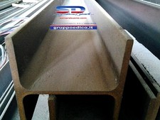 TRAVI TRAVE IN FERRO PIATTABANDA PUTRELLA HEA 120  AD ALI LARGHE PARALLELE