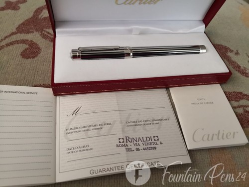 Cartier pasha platinum barcode - cartier,