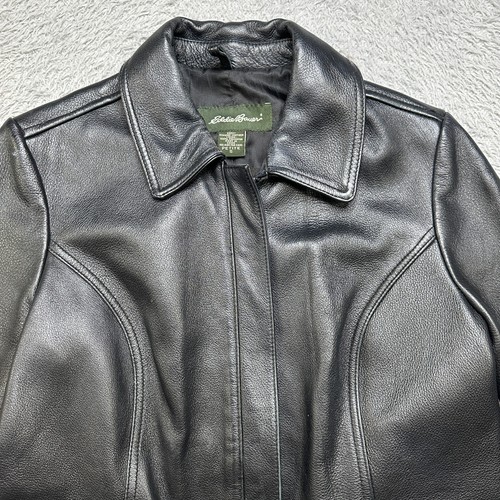 Giacca pelle eddie bauer - giacca, di