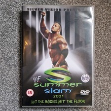 WWF SummerSlam 2001 Wrestling Dvd WWE