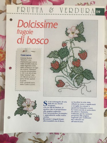 Schema punto croce ricamo - punto,
