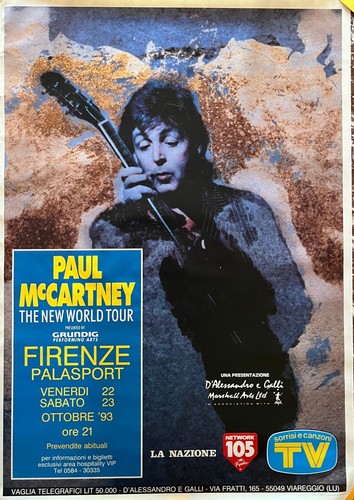 Poster concerto - (raro),