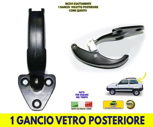 Gancio chiusura vetro laterale - gancio,