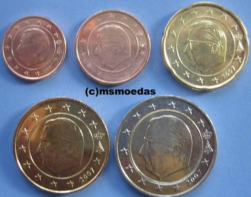 Belgio monete euro 2007 - euro, con