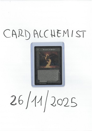 Balrog moria meccg the - balrog,