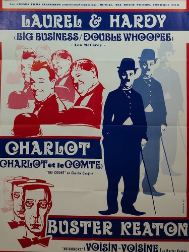 Laurel hardy charlot buster - hardy,