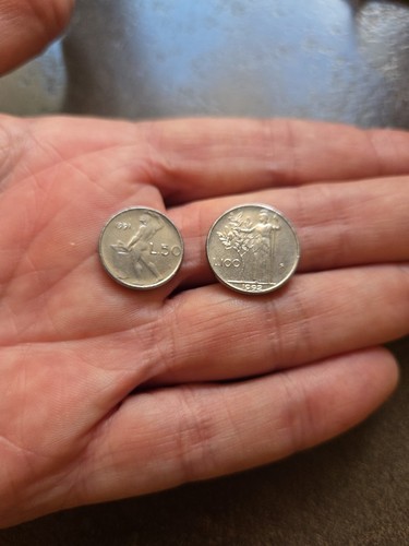 Moneta lire piccola rara - moneta,