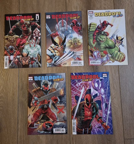 Deadpool team 5 complete - team-up, #1-5