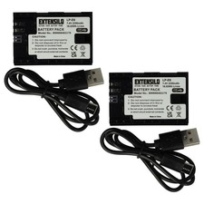 2x Batteria per Canon Battery