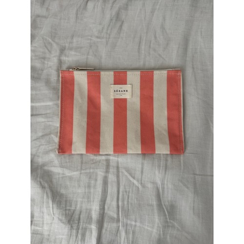 Sezane pink striped canvas - pink,