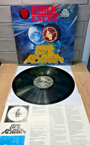Vinyl public enemy fear - vinyl, –