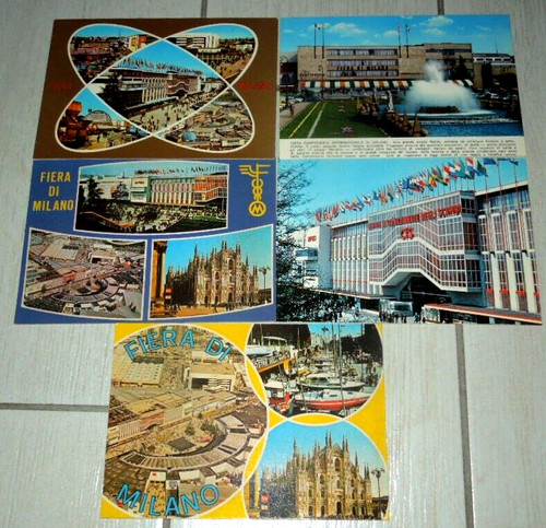 Cartoline della fiera - della, di