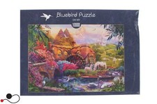 PUZZLE BLUEBIRD SCATOLA DANNEGGIATA OLD MILL VECCHIO MULINO 1000 PZ