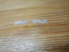 Coppia braccio manovella Shimano Deore XT XT X2 adesivo decalcomania vinile a...