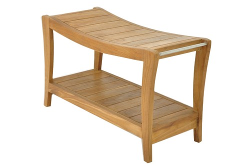 Sedile doccia parigi legno - sedile,